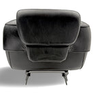 Genuine OEM Harley Davidson Black Leather Tour Pack Pak Trunk Luggage Box | | CMC Motorsports