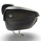 Genuine OEM Harley Davidson Black Leather Tour Pack Pak Trunk Luggage Box | | CMC Motorsports