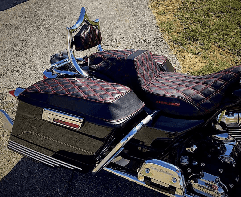 El Rey "OG" Backrest 1997-2008 Touring Gloss Black - Preorder Now Back Ordered Until August 16 - CMC Motorsports
