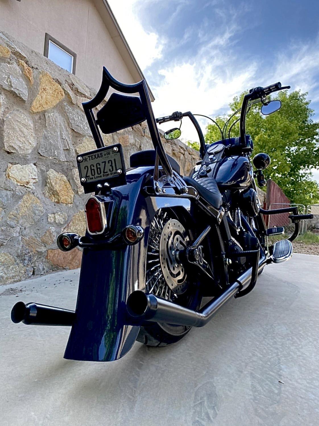 Harley shop softail backrest