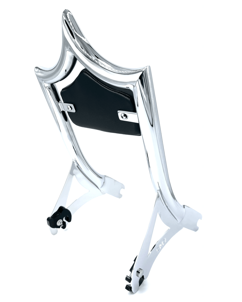 El Rey Softail Backrest 2000-2017 Chrome - Preorder Now Back Ordered Until August 16 - CMC Motorsports