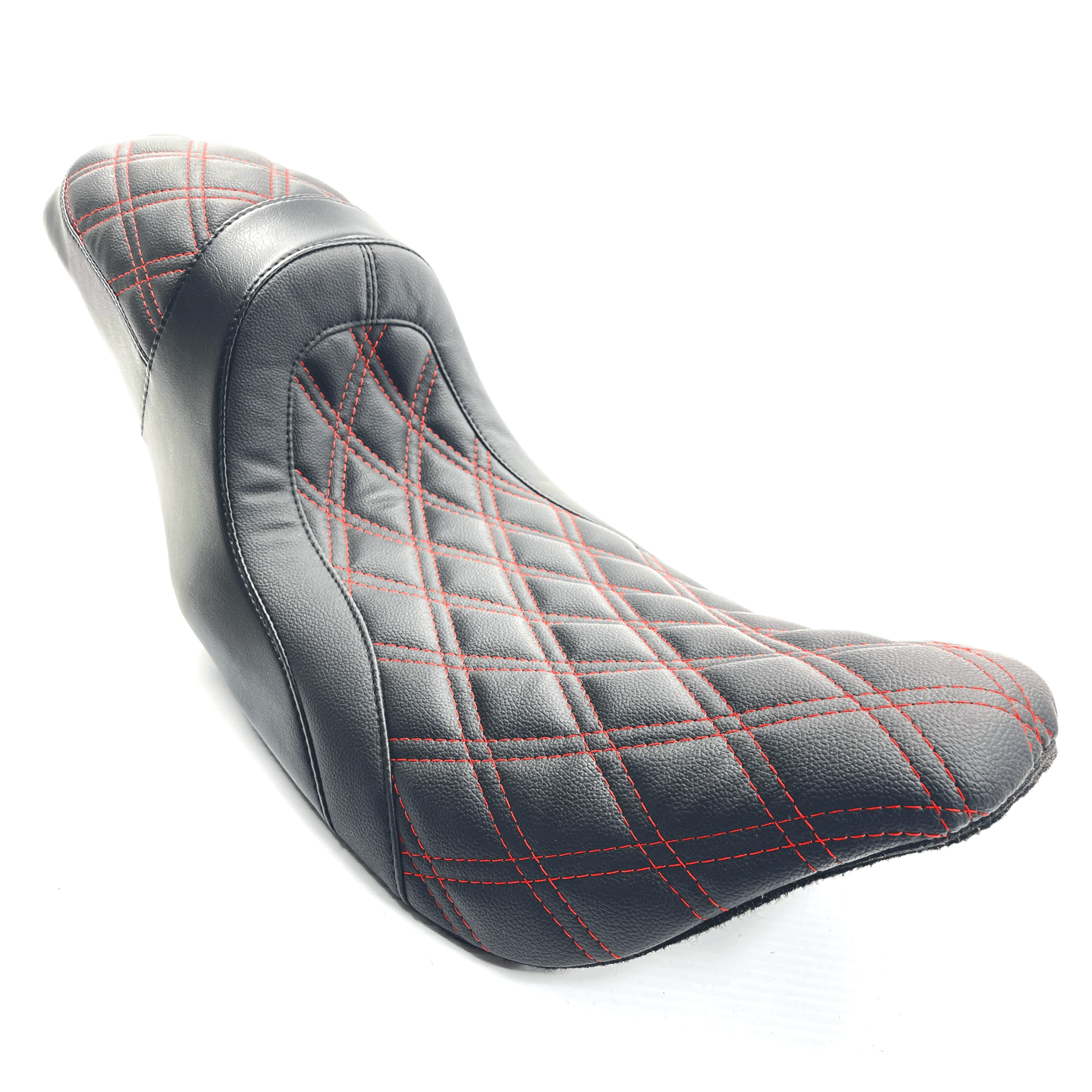 The FASTBACK 2Up Touring Seat 08-21 Red Double Diamond - CMC Motorsports