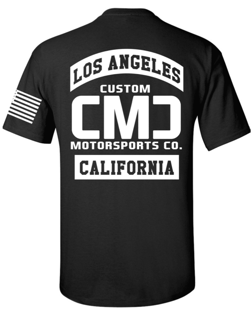 CMC LOGO SHIRT - BLACK - CMC Motorsports