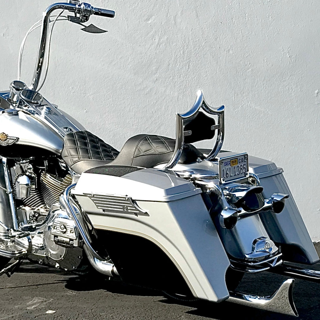 The Next Level Show Chrome/White Diamond 97-08 Touring - Preorder Now Back Ordered Until August 16 - CMC Motorsports