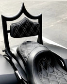 The Next Level Gloss Black/White Diamond 09-21 Touring - Preorder Now Back Ordered Until August 16 - CMC Motorsports