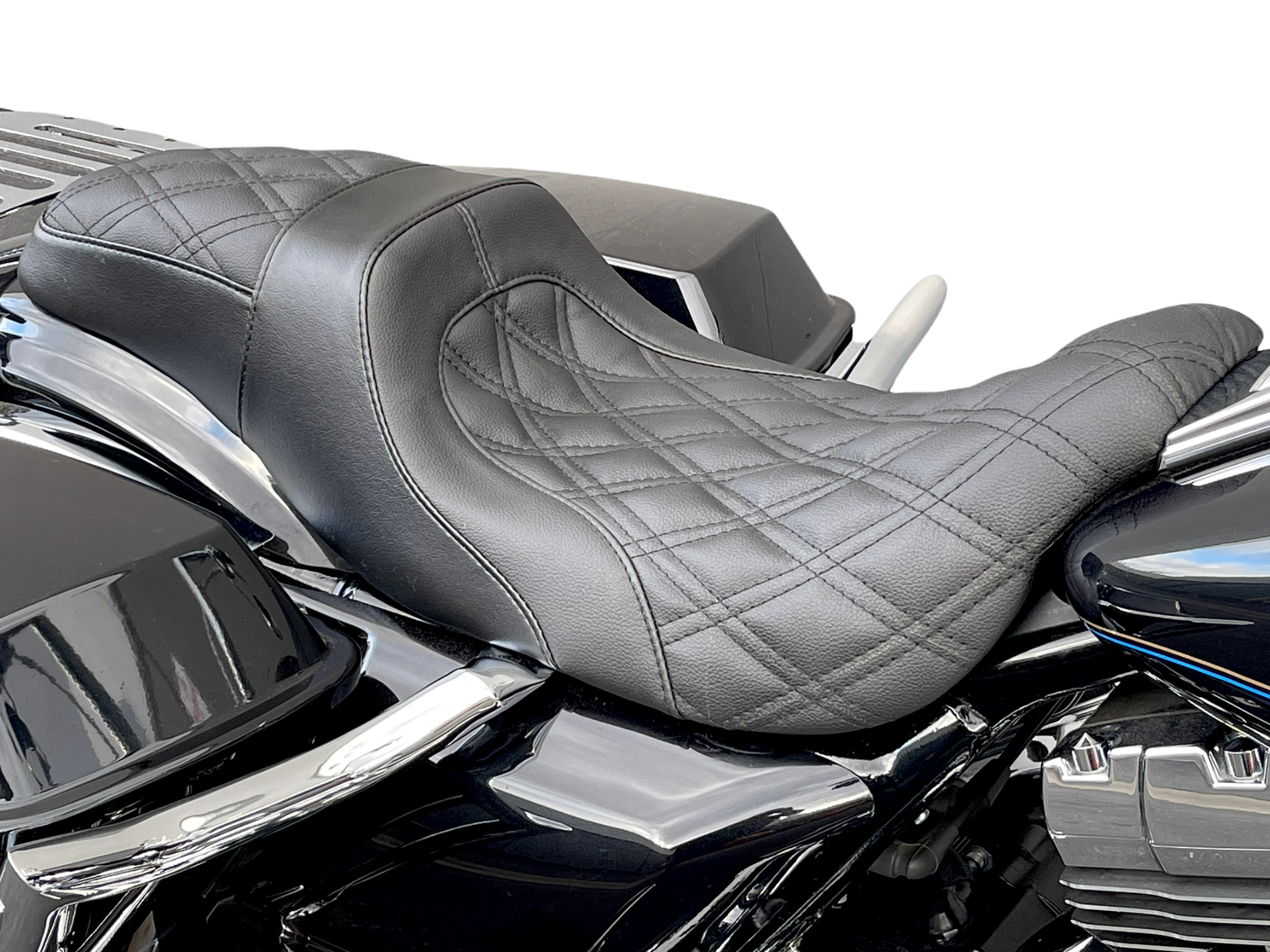 CMC Level-Up Touring 2Up Seat '08-'23 (Black Double Diamond) – CMC  Motorsports