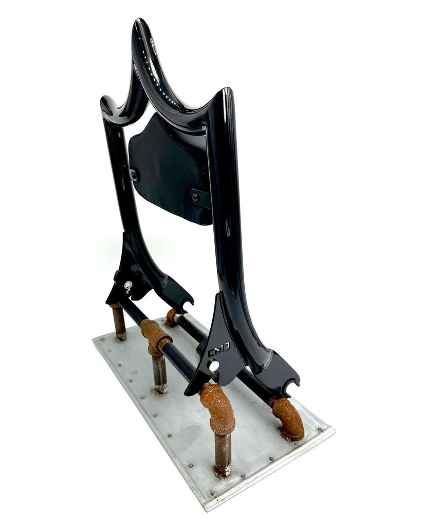Glossy Black El Rey Harley Davidson Backrest