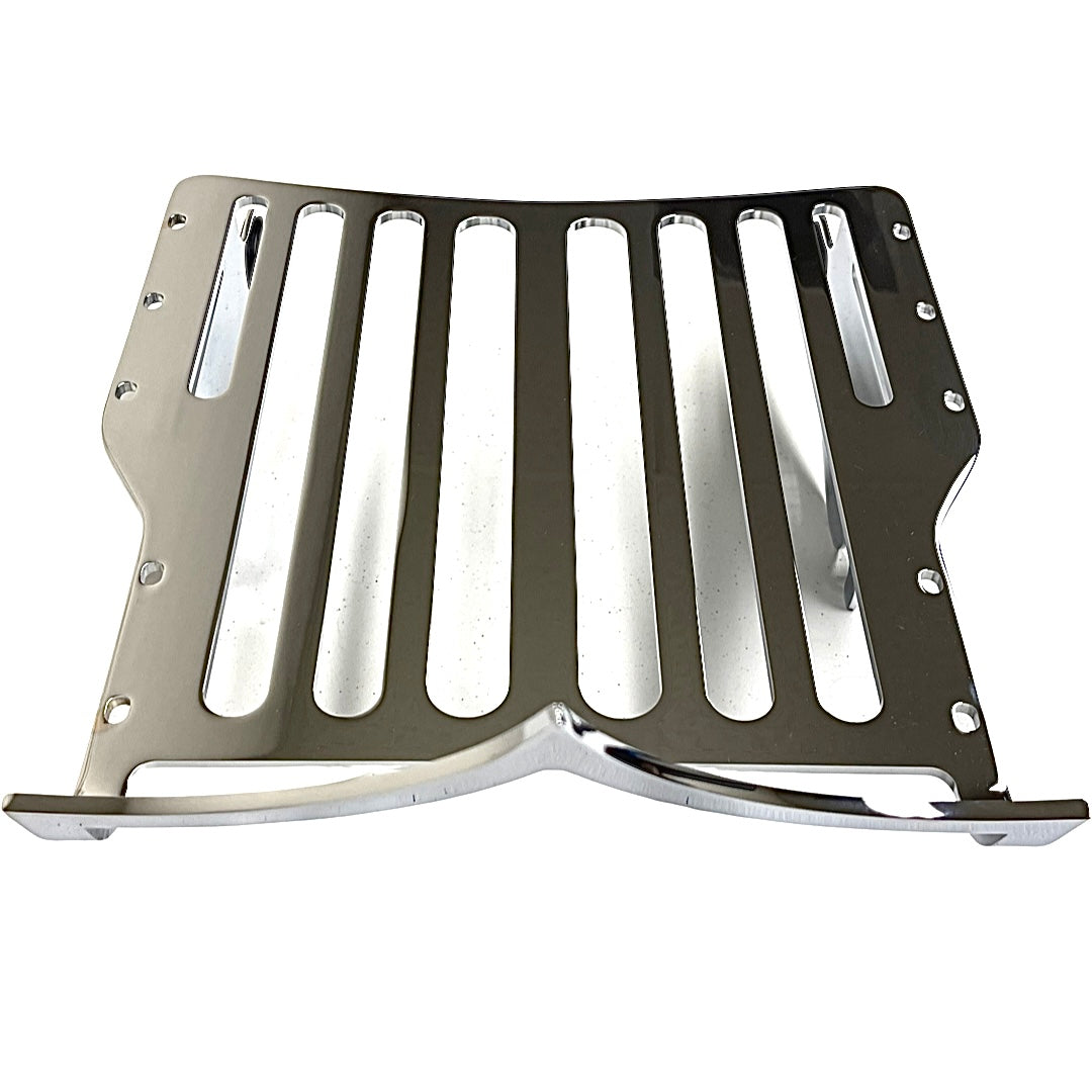 CMC LUGGAGE RACK “KING ME” CHROME(2009-2023 Touring) – CMC Motorsports